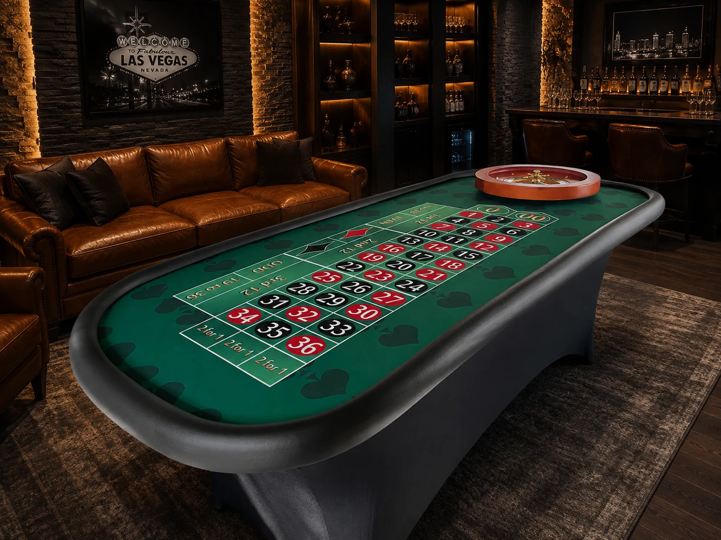 Roulette Tables built by Hitman Custom Casino