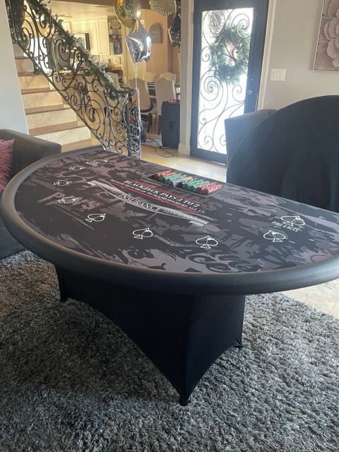 Custom layout example from the Blackjack Tables listing
